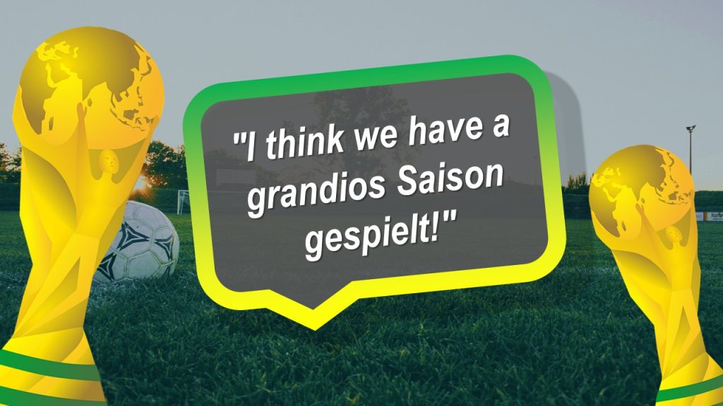 Roman Weidenfeller: "I think we have a grandios Saison gespielt!"